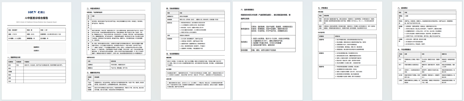 AI健康测量综合报告